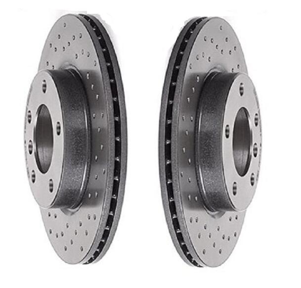 Brembo Brake Pads and Rotors Kit - Front (286mm) (Xtra) (Low-Met)